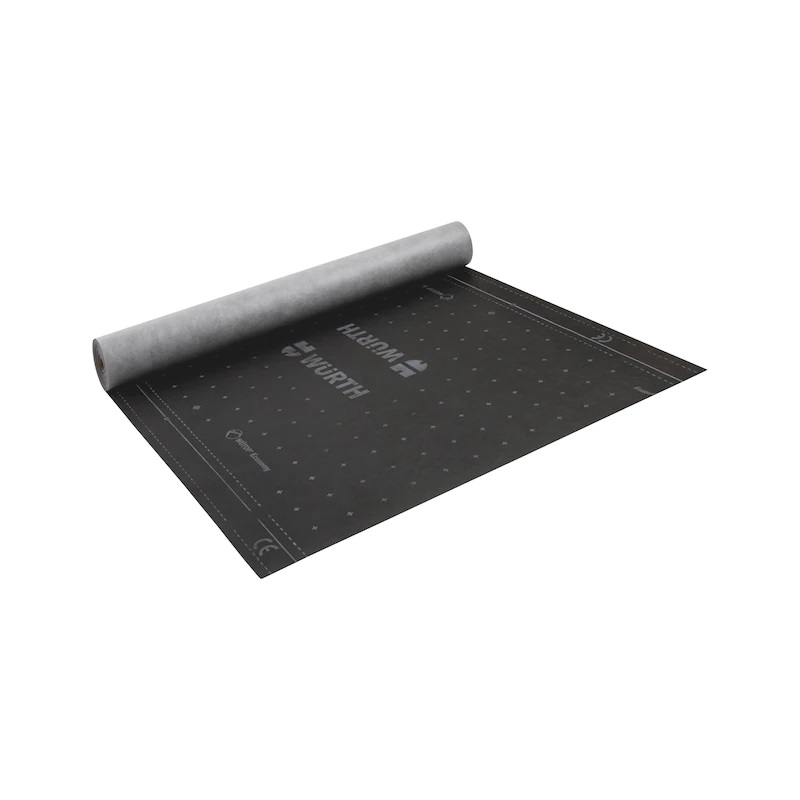 Dakfolie met membraam per 1 x 1,5 mtr